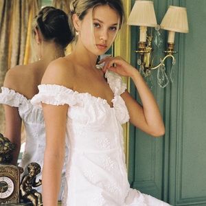 With Jean Isabelle dress